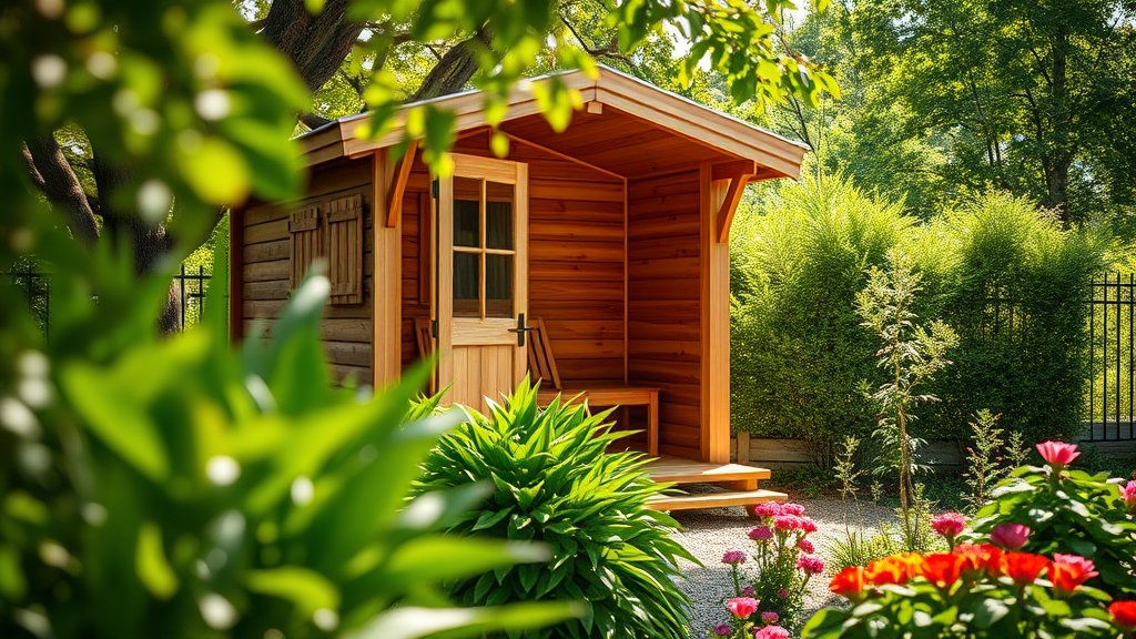 Bouw je eigen tuin sauna: tips en benodigdheden voor succes